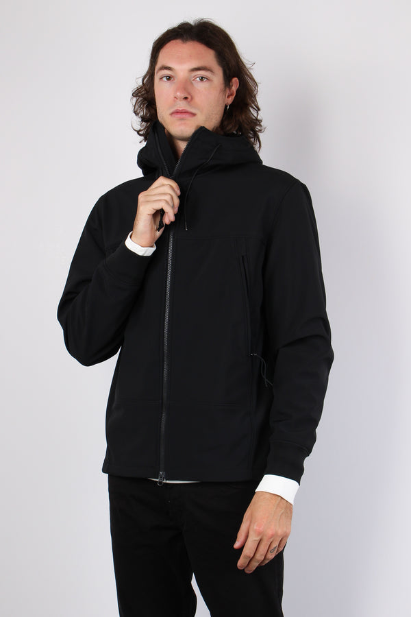 Felpa Softshell Occhiale Black-2