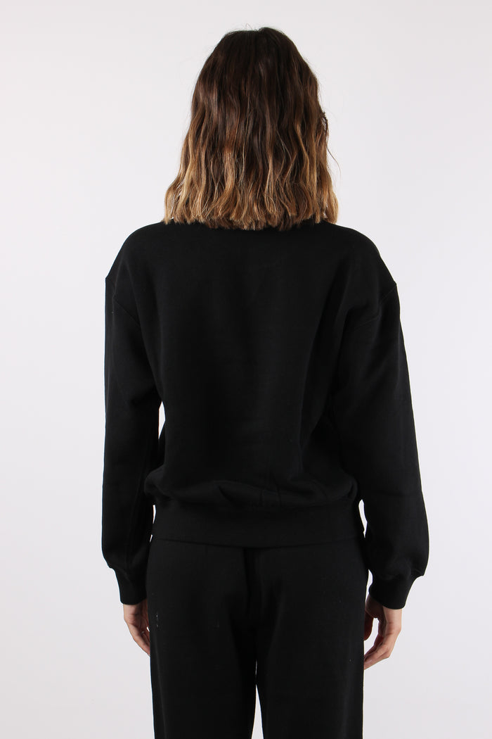 Felpa Logo Pile Polo Black-4
