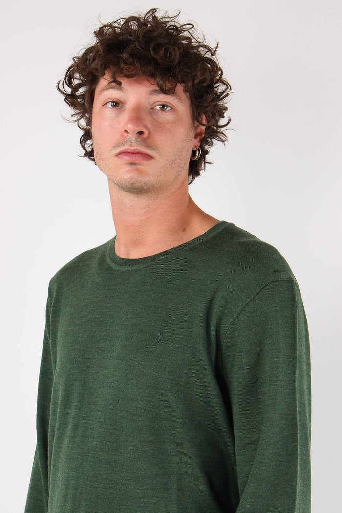 Maglia Girocollo Polsino Cosa Pine Heather-7