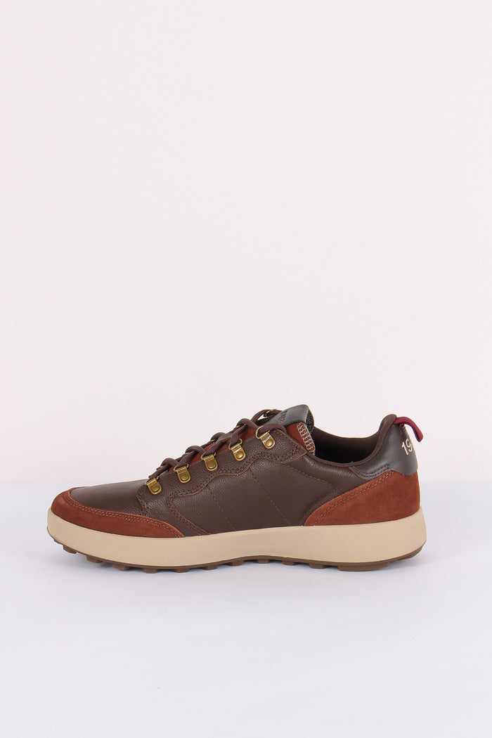 Sneakers Genius Leather Marrone-3
