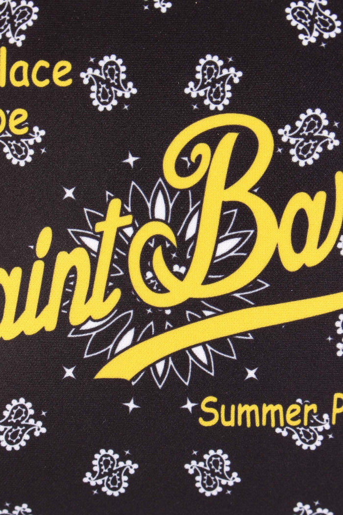 Aline Pochette Fantasia Bandana Nero-6
