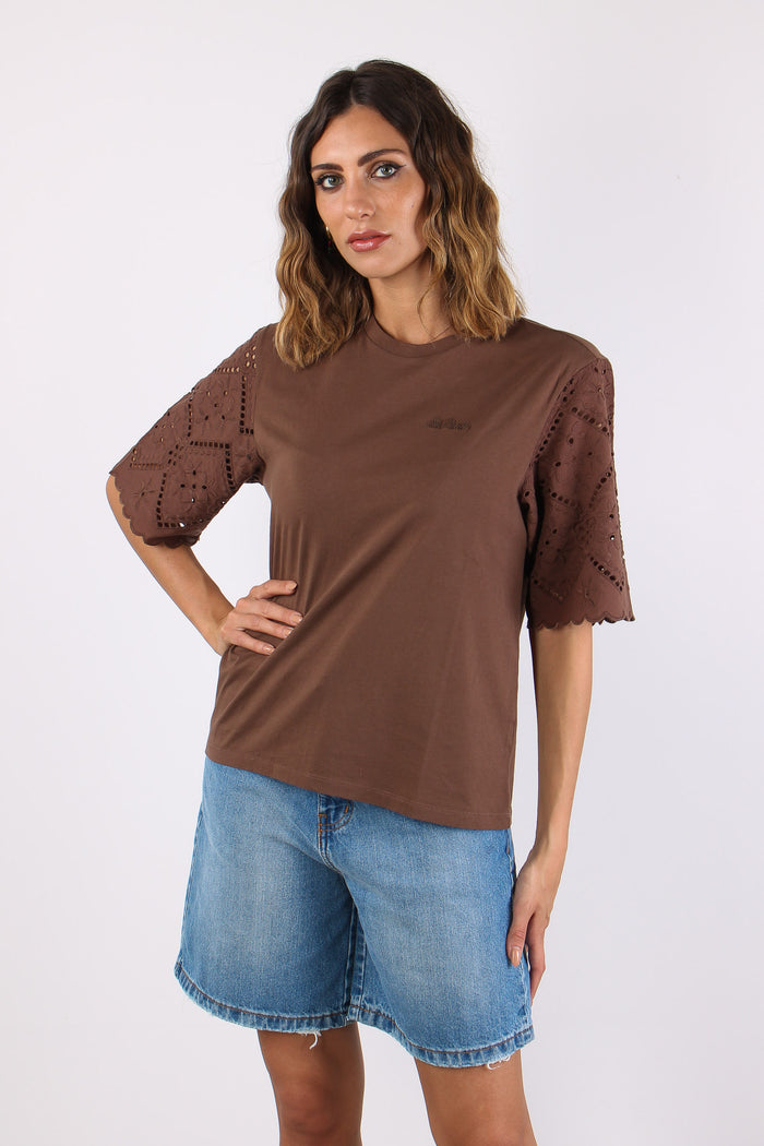 T-shirt Maniche Sangallo Moro-2