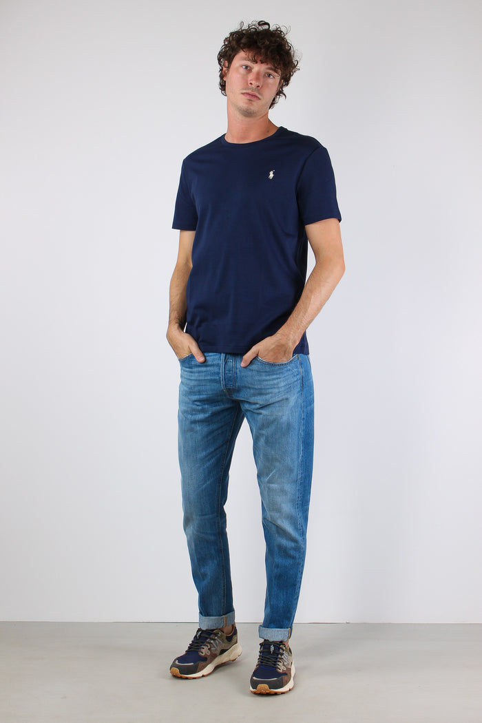 T-shirt Logo Newport Navy-2