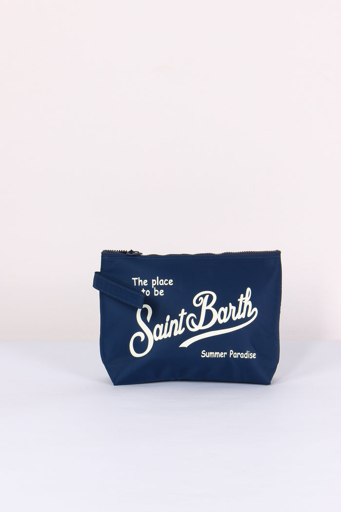 Aline Pochette Nylon Blue Navy
