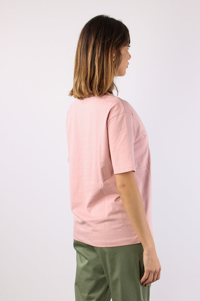 T-shirt Stampa Rock Rosa-6