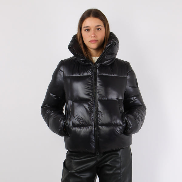 Isla Piumino Collo In Piedi Black-2