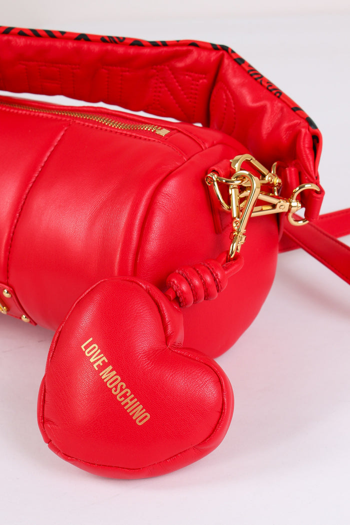 Bauletto Puffy Rosso/nero-6