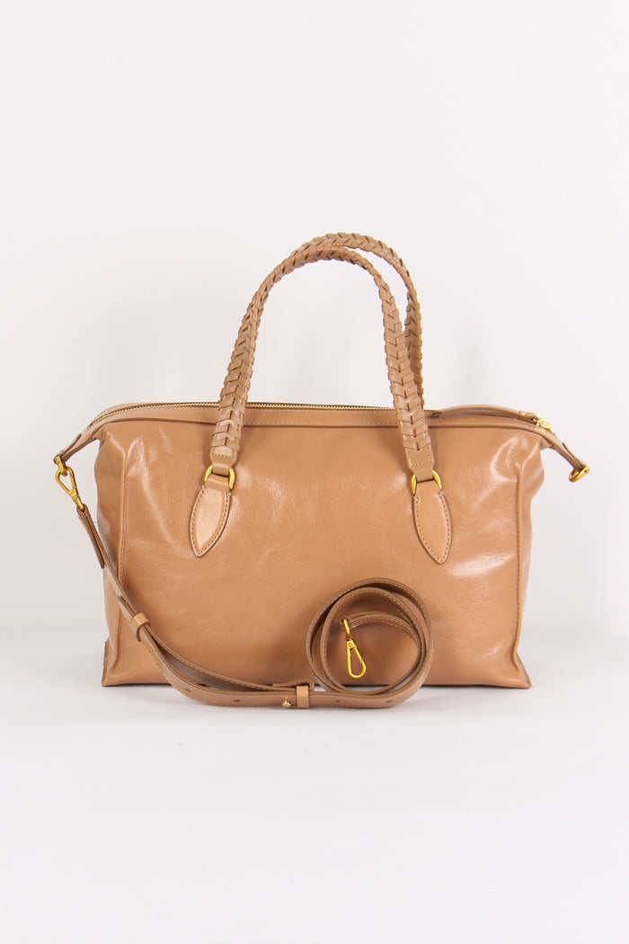 Roxy Shopping Manico Intreccio Clay-3