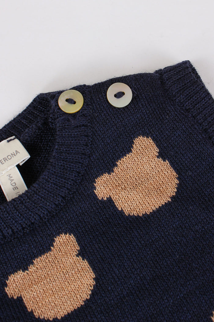 Gilet Orso Blu Notte-5