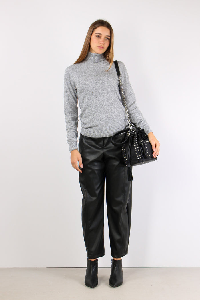 Dolcevita Misto Cachemere Grigio Melange-5