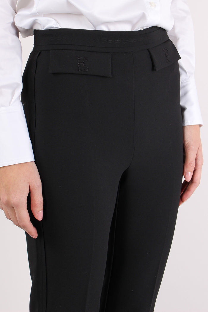 Pantalone Sigaretta Essensial Nero-6