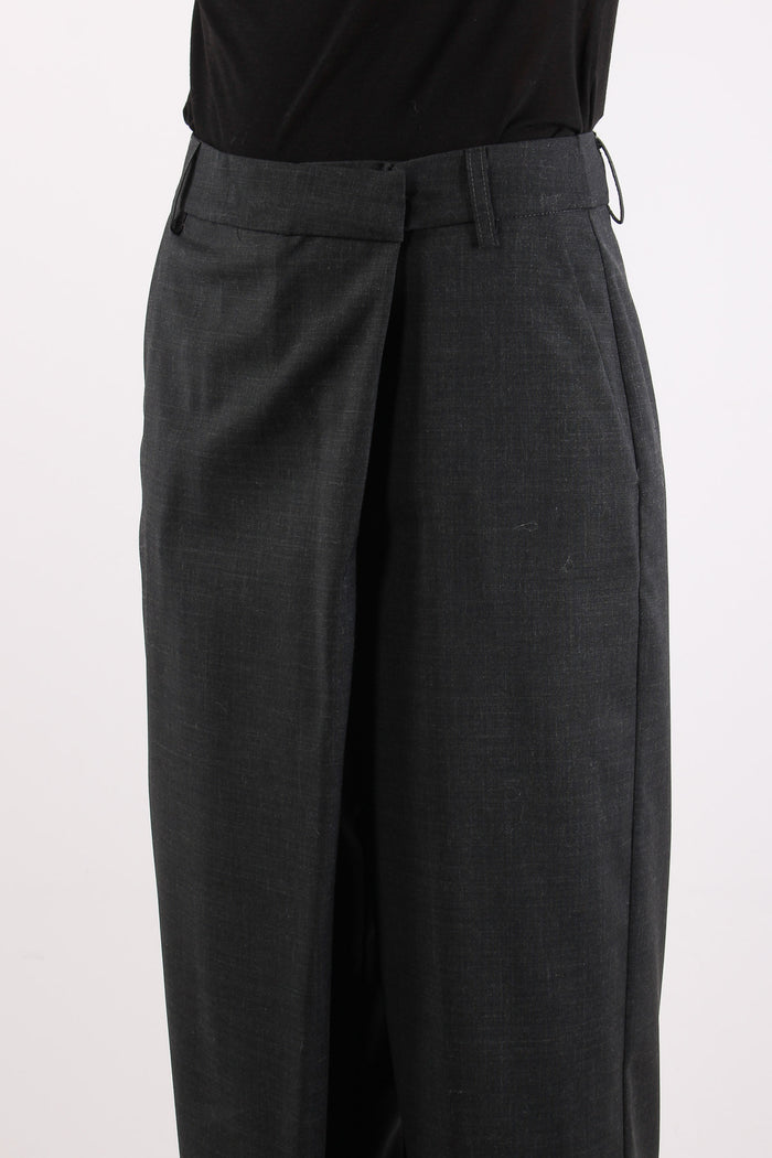 Pantalone Bottoni Asimmetrici Asphalt-7