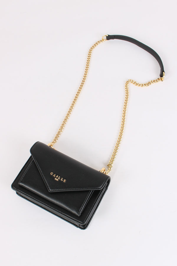 Mini Tracolla Patta Nero-2