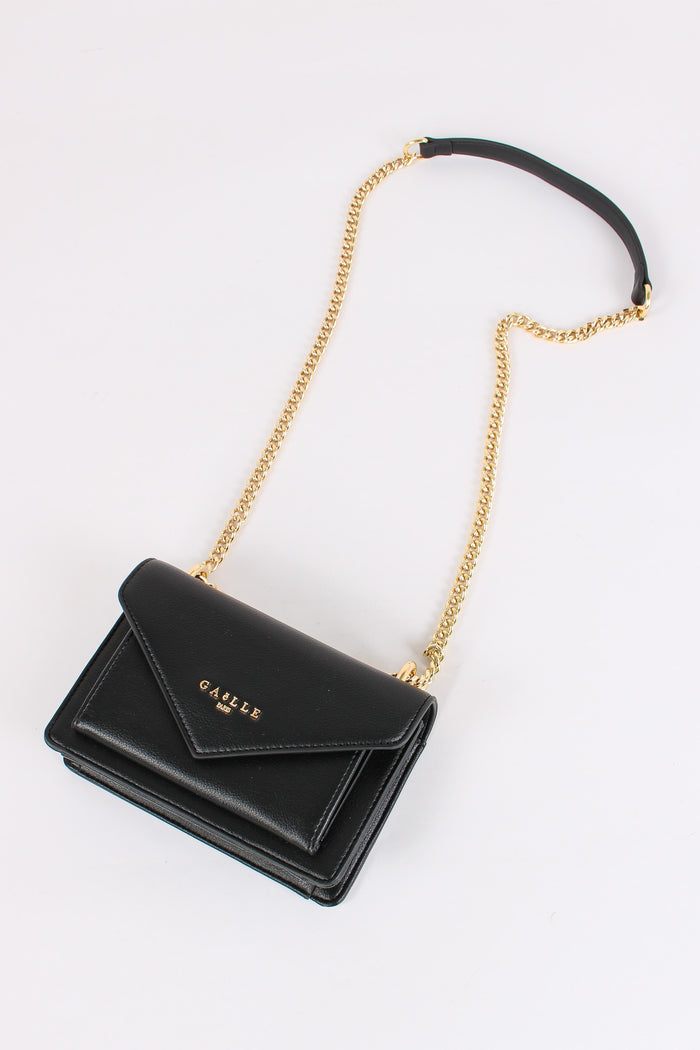 Mini Tracolla Patta Nero-2