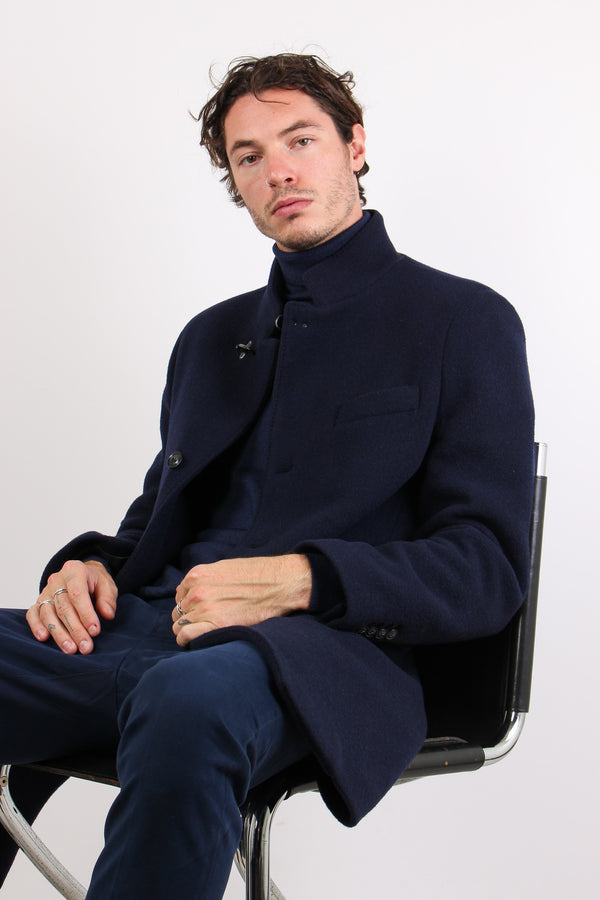 Cappotto Jersey Blu-2