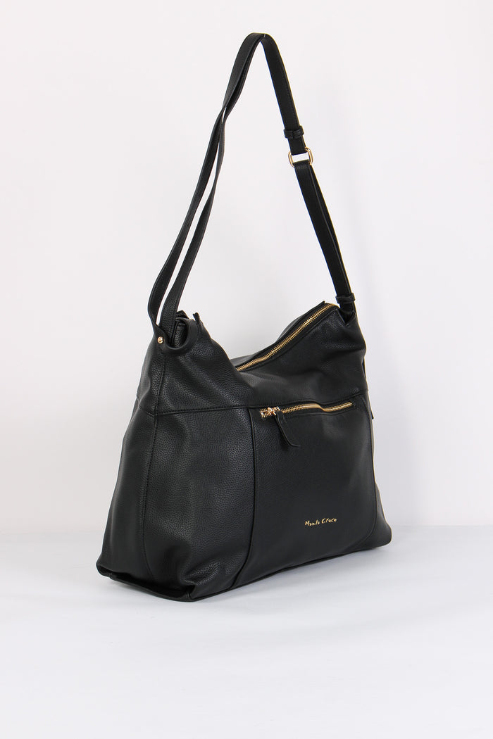 Shopping Morbida Zip Nero-4