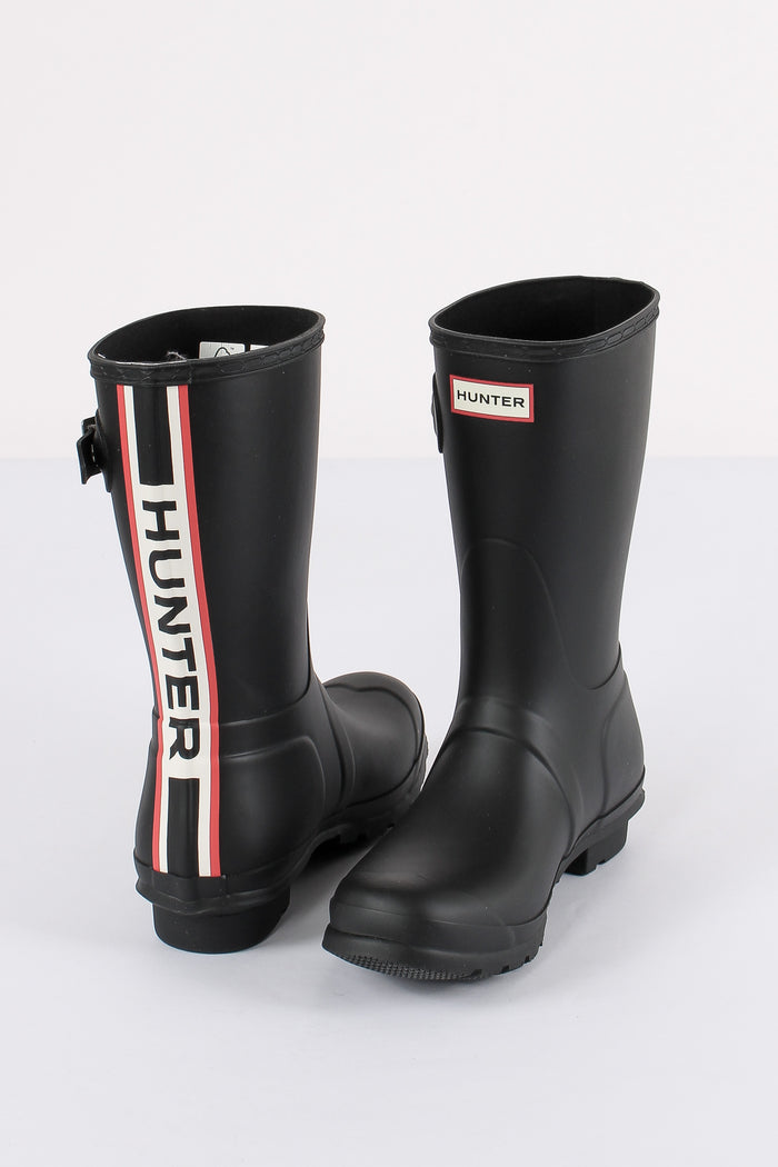 Original Short Tricolor Boot Black-9