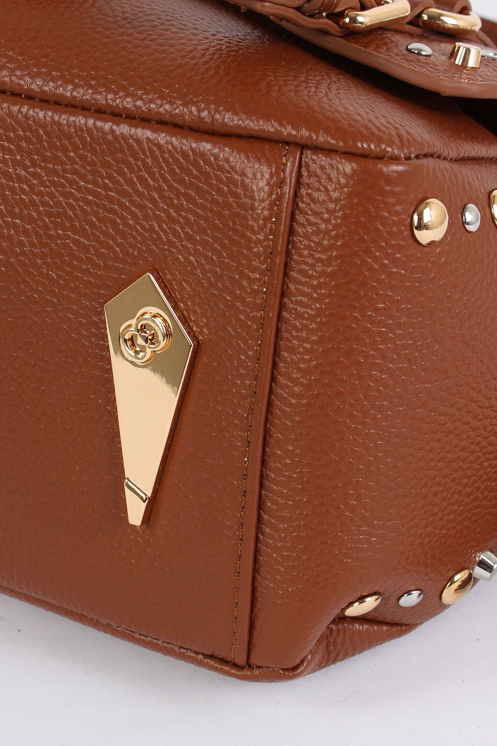 Cartella Media Borchie Cuoio-6