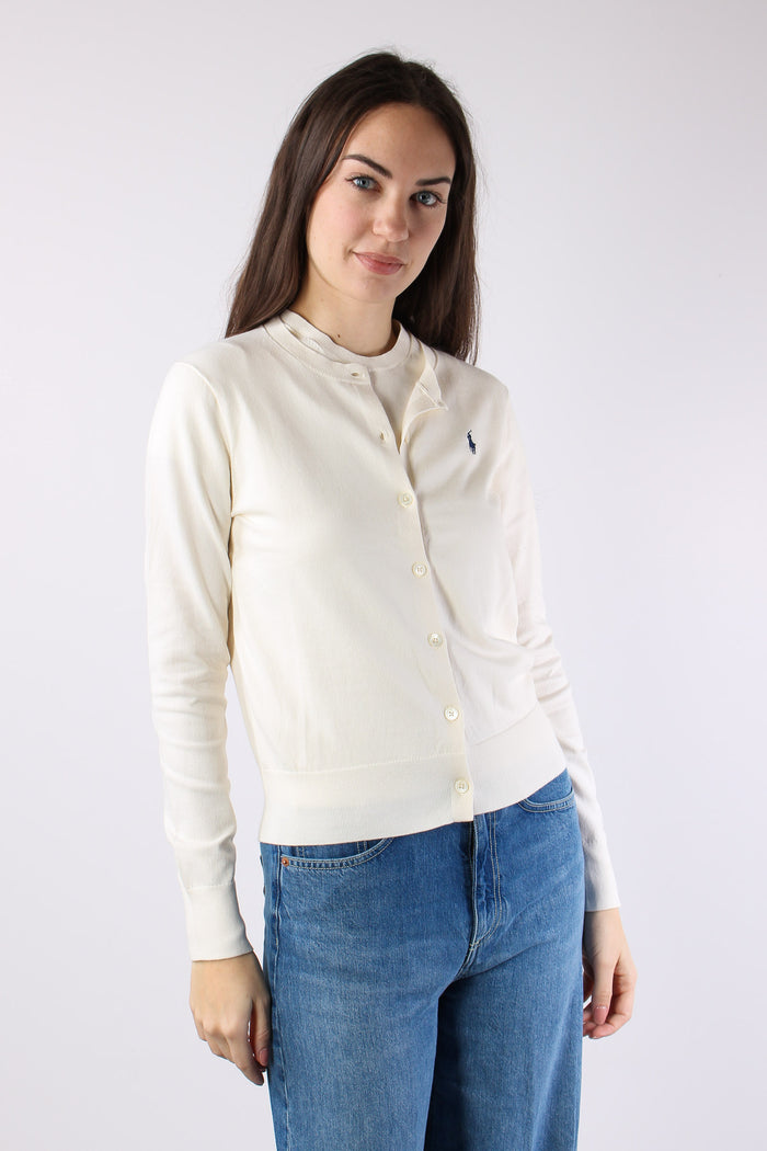Cardigan Cotone Cream-5