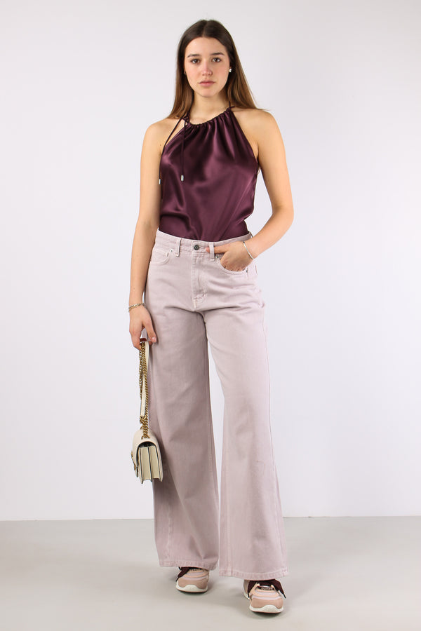 Denim Palazzo Resinato Lilla