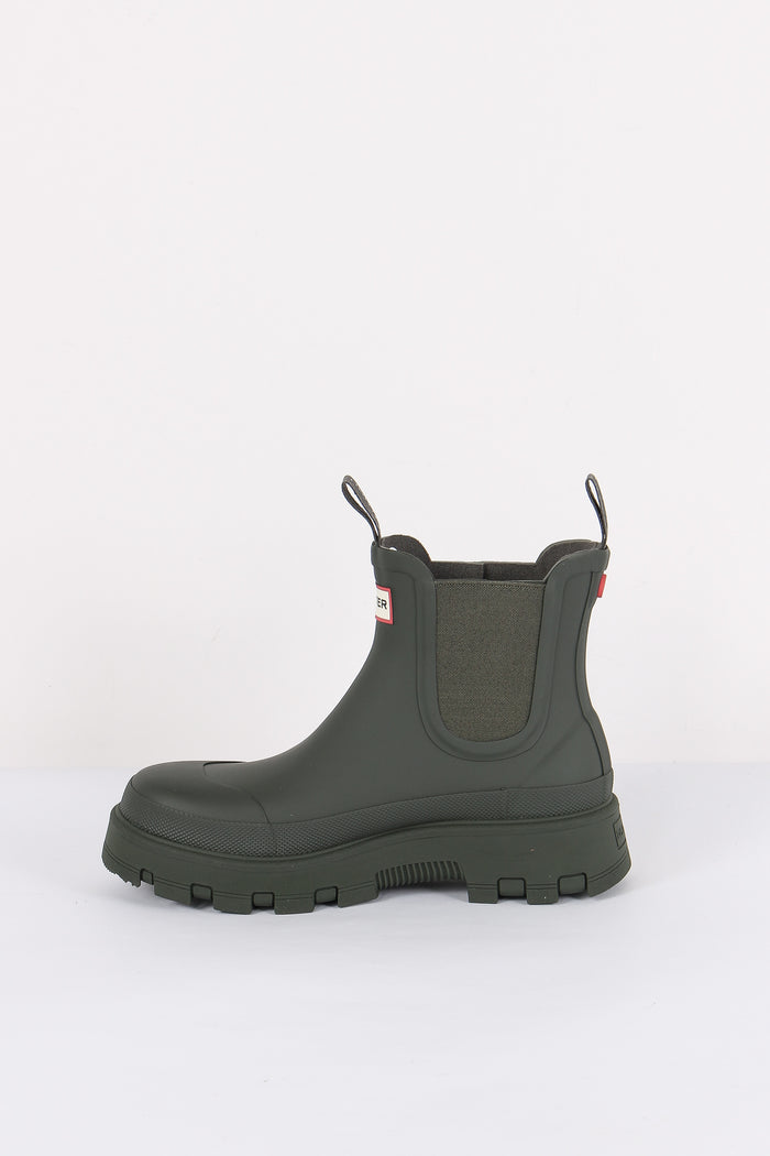 Elements Elastic Chelsea Boot Dark Olive-7