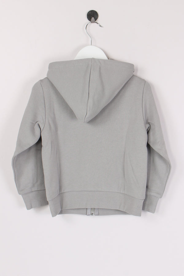 Felpa Full Zip Basica Grigio-2