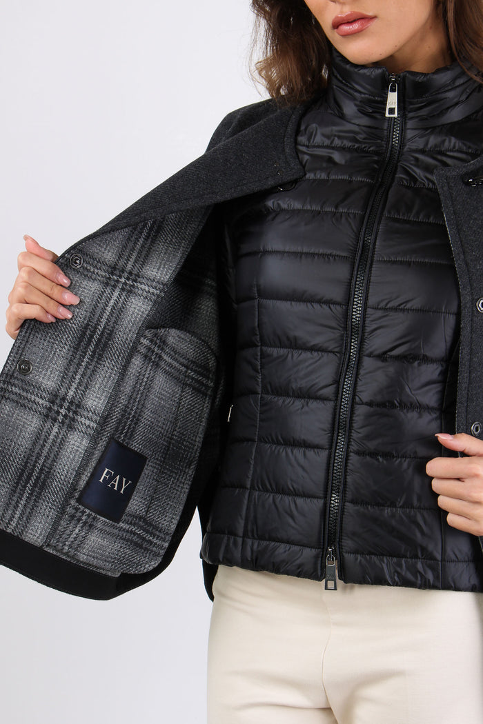 Cappa Piumetta Principe Di Gal Grigio-10