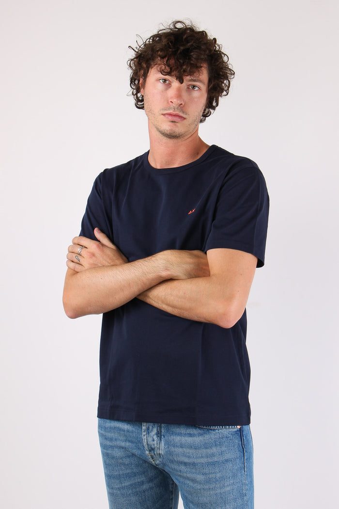 T-shirt Jersey Navy Blue-5