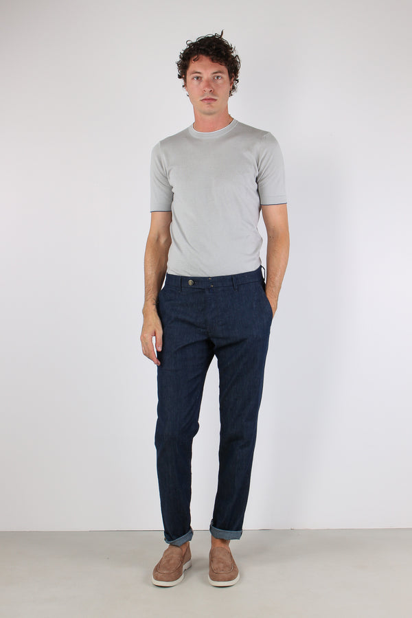 Denim Tasca America Fondo 18 Denim Scuro