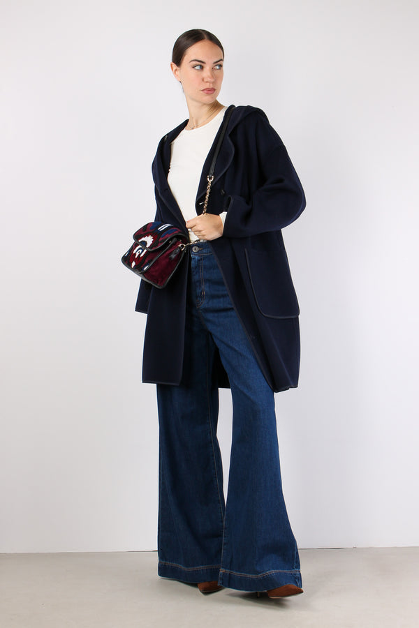 Vega Jeans Palazzo Scuro Pulito