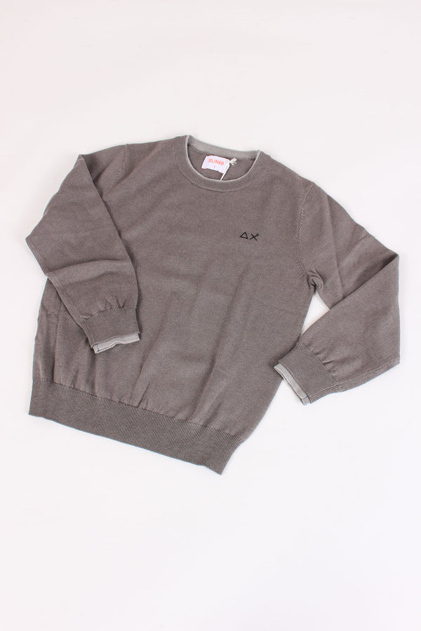 Pullover Leggero Profilo Grigio-2