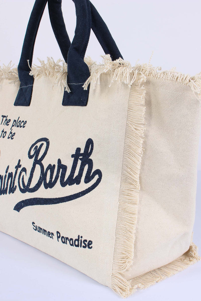 Vanity Canvas Bianco/blu-5
