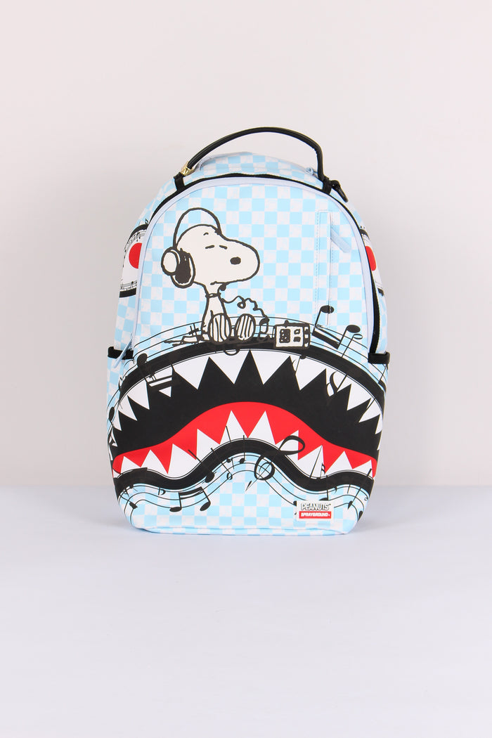 Backpack Peanuts Snoopy Jams Azzurro