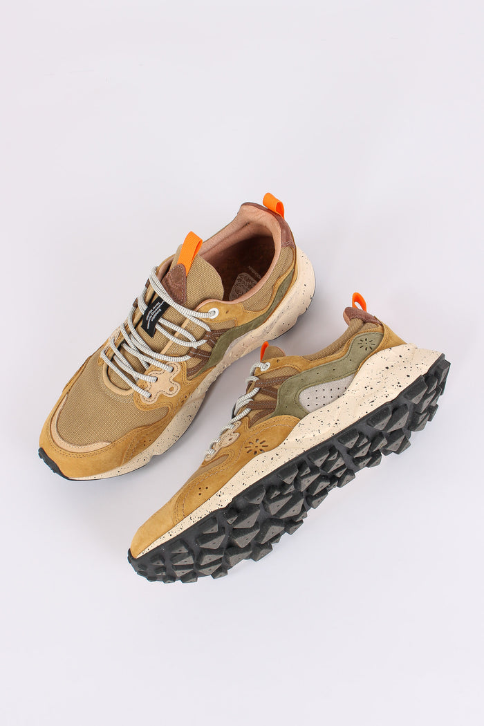 Sneakers Yamano Suede Canvas Kaki/military-2