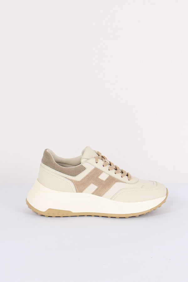 Sneakers H669 Allacciato H Bianco/beige