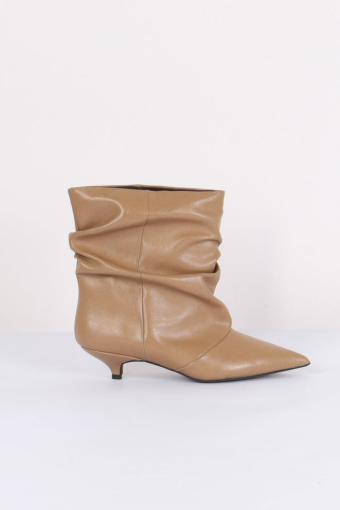 Tronchetto Tacco 3 Taupe