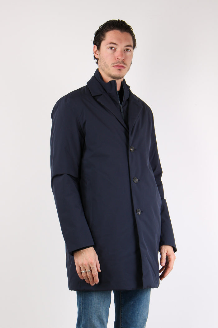 Byron Soprabito Nylon Liscio Blue Black-7