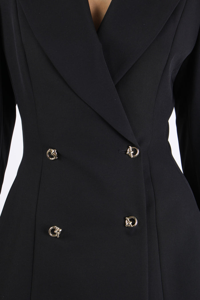 Giacca Doppiopetto Over Black-10