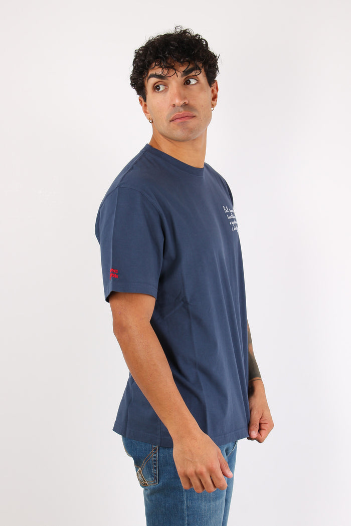 T-shirt Vacanze Bel Temp Blu-6