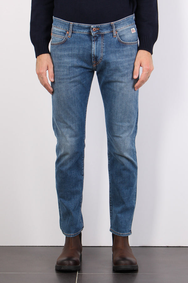 Denim Slim Fit Denim Medio-2