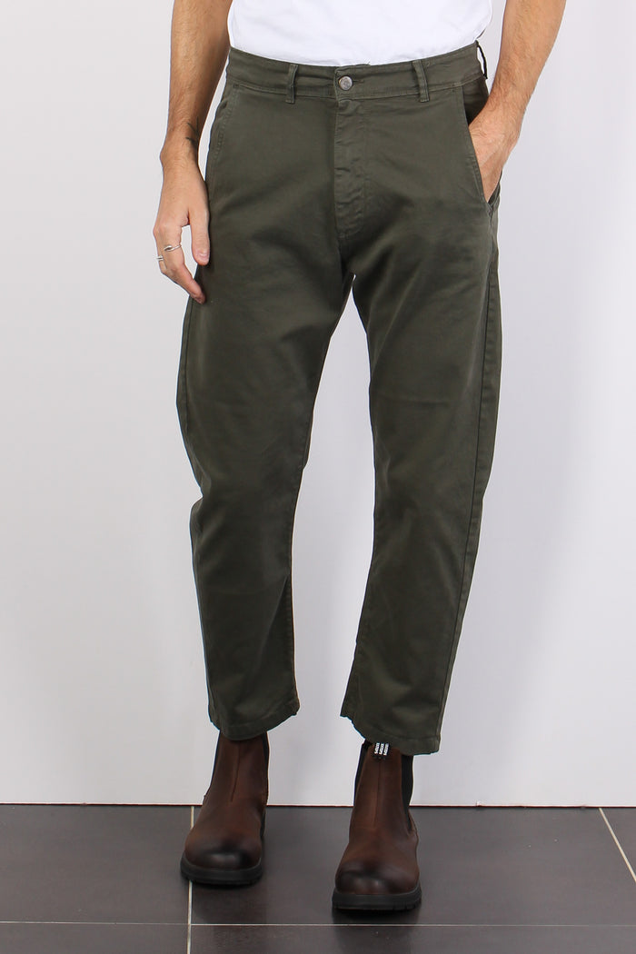 Denim Cargo Fit Militare-2