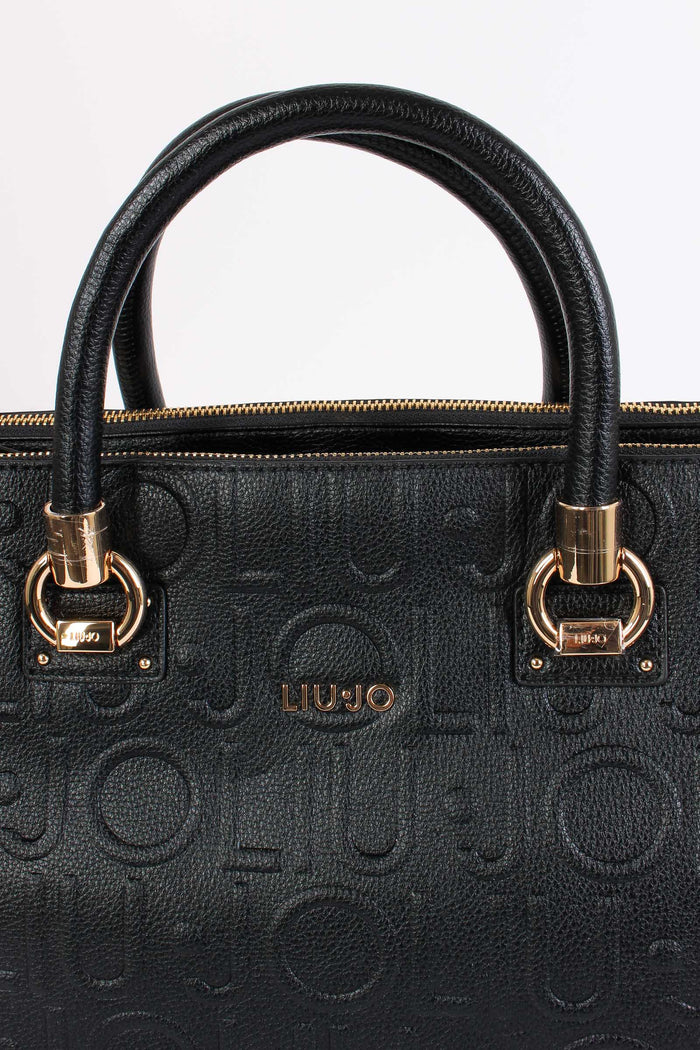 Shopping Logo 3d Nero-7