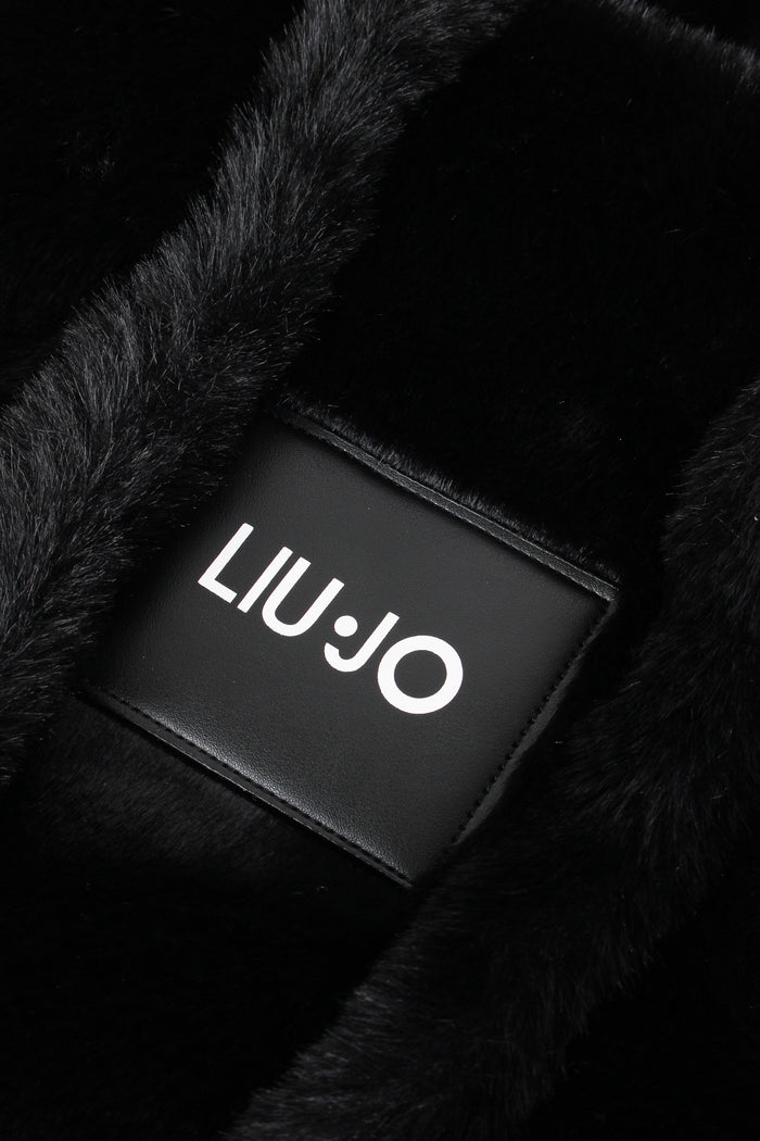 Shopping Ecopelliccia Nero-7