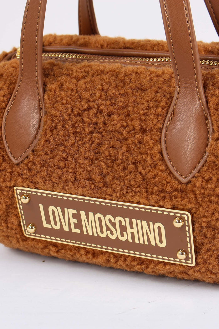 Bauletto Mini Teddy Cuoio-6