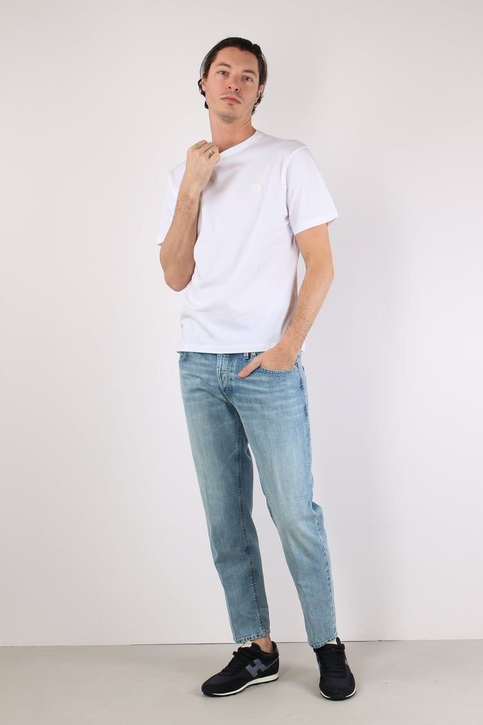 Adelmar T-shirt Logo White-5