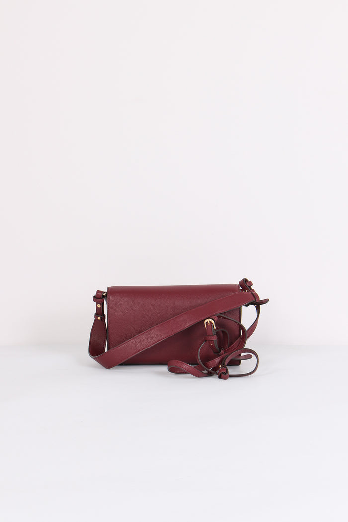Crossbody Doppia Tracolla Red Wine-5