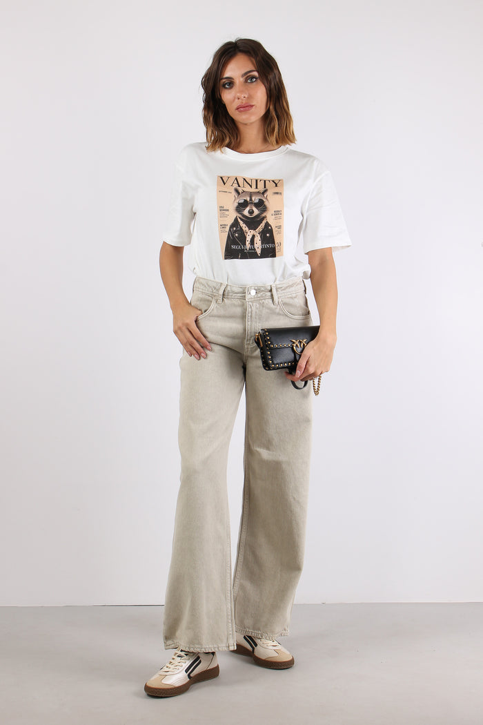 Denim Palazzo Vita Regular Avorio-5