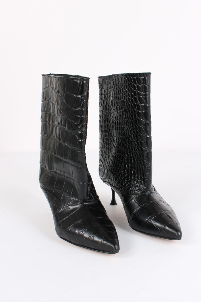 Tronchetto Stampa Cocco Nero-6