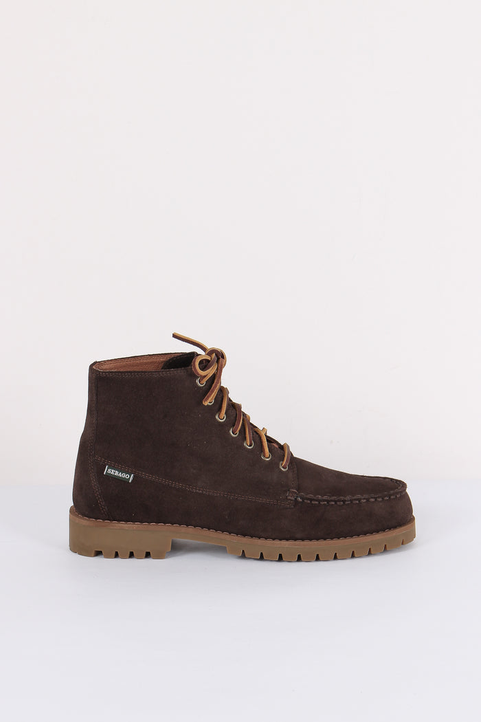 Stivaletto Scamosciato Dk Brown
