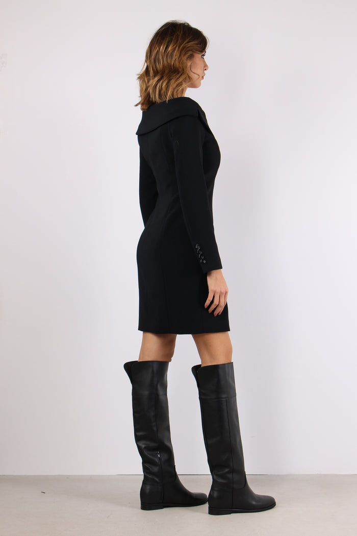 Rosemarie Abito Omerale Botton Nero Limousine-7